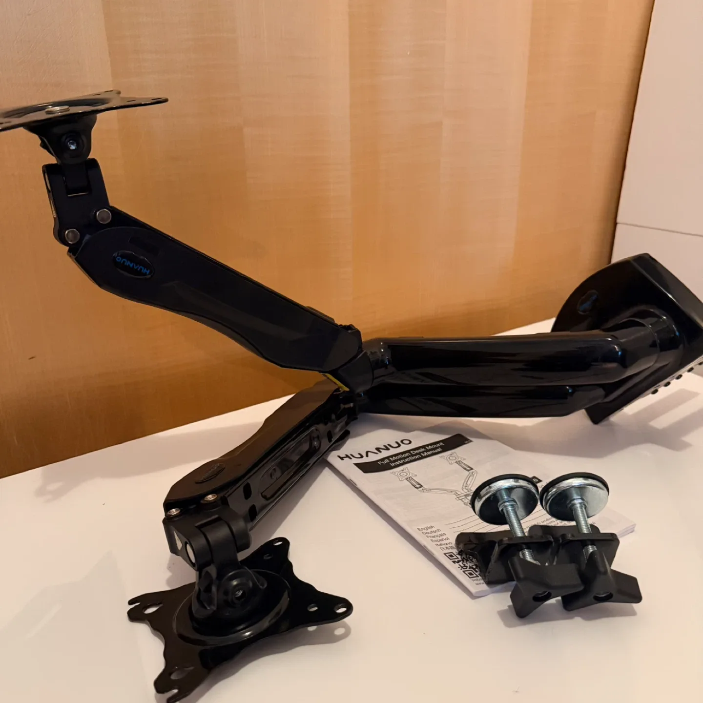 HUANUO Dual Monitor Desk Mount image indicator(6)