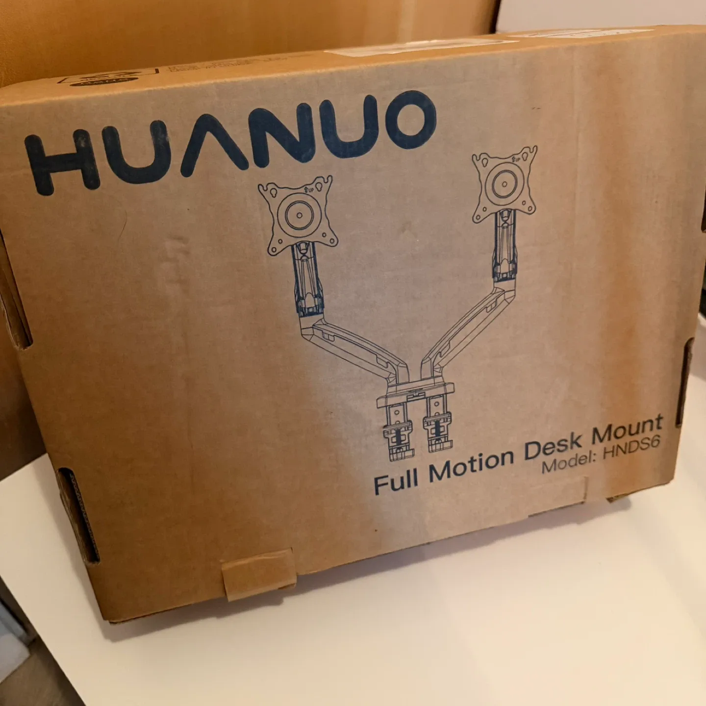 HUANUO Dual Monitor Desk Mount image indicator(7)