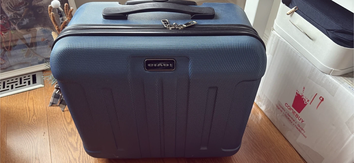 CIAO! Blue Carry-On Suitcase