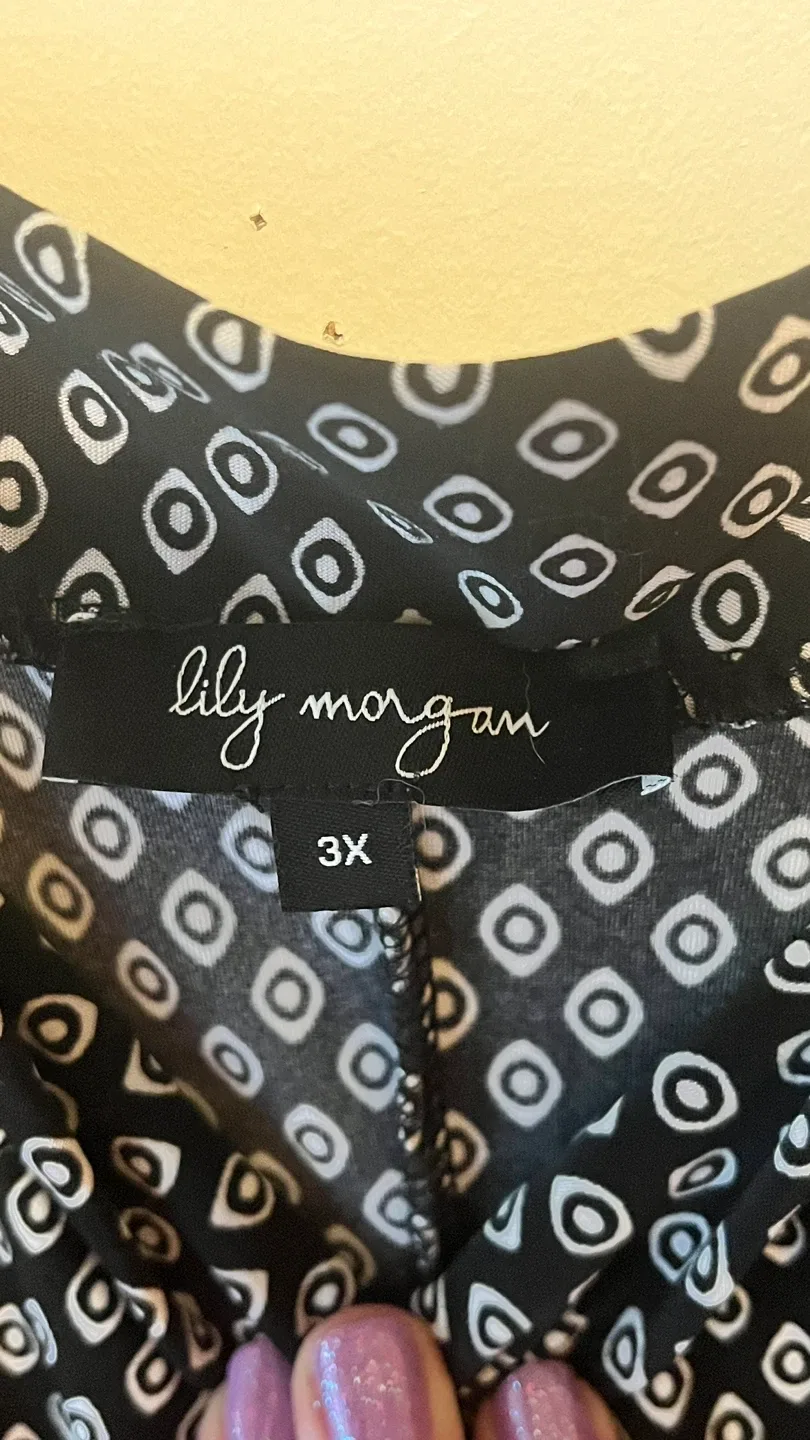 Lily Morgan Blouse - Size 3X thumbnail