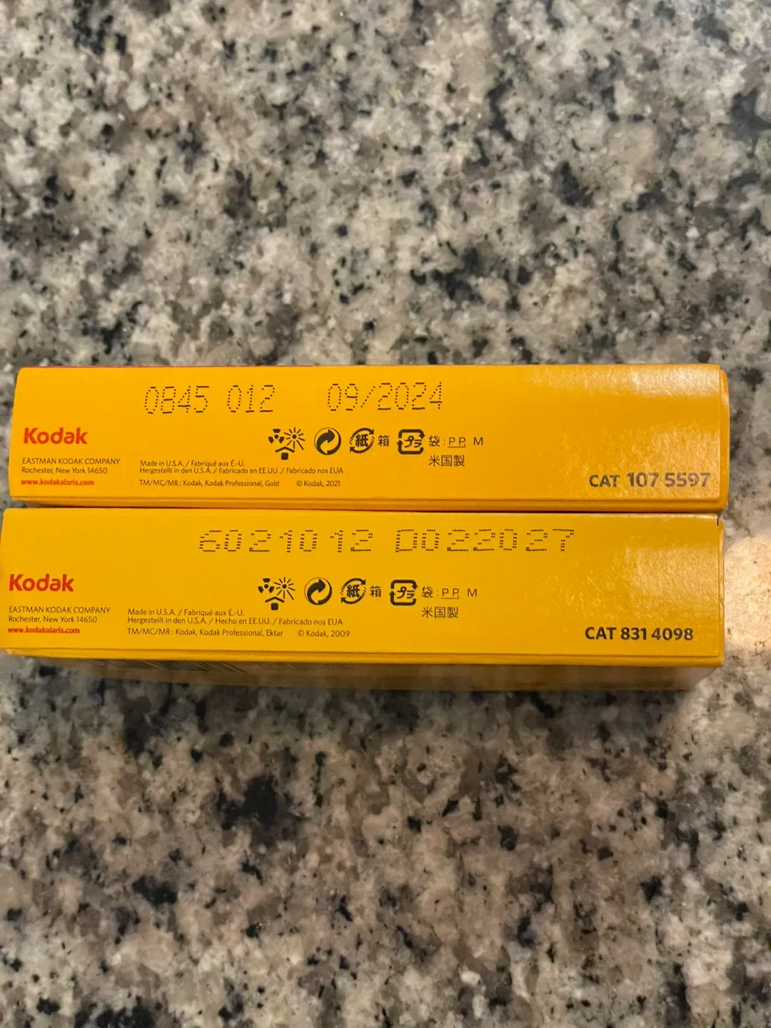 120 film Kodak Professional Ektar 100 & Gold 200 Film image indicator(2)