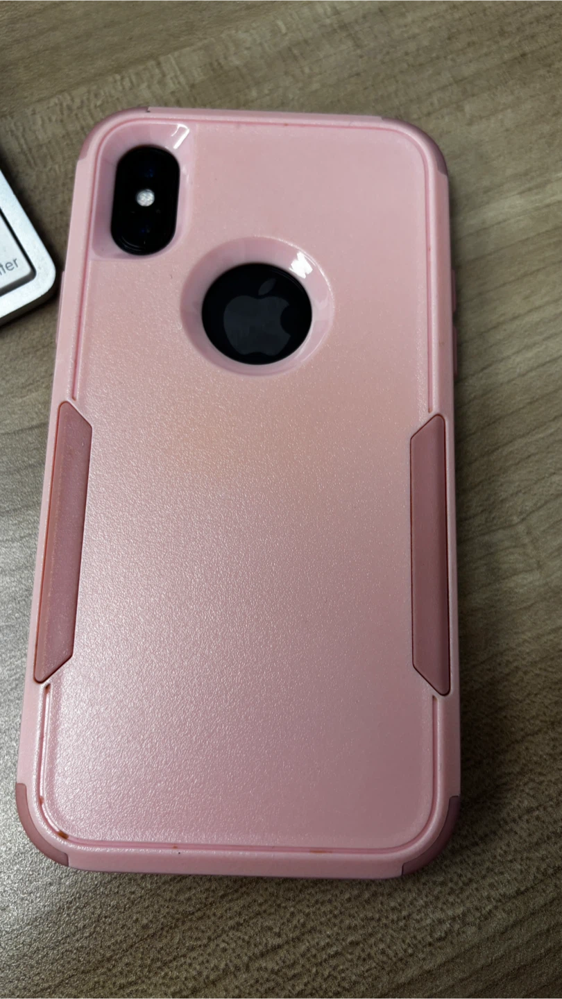 Apple iPhone X 256GB - Black in Pink Case - photo 2