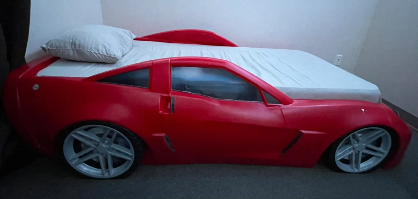 Corvette Car Toddler Bed - Red image indicator(2)