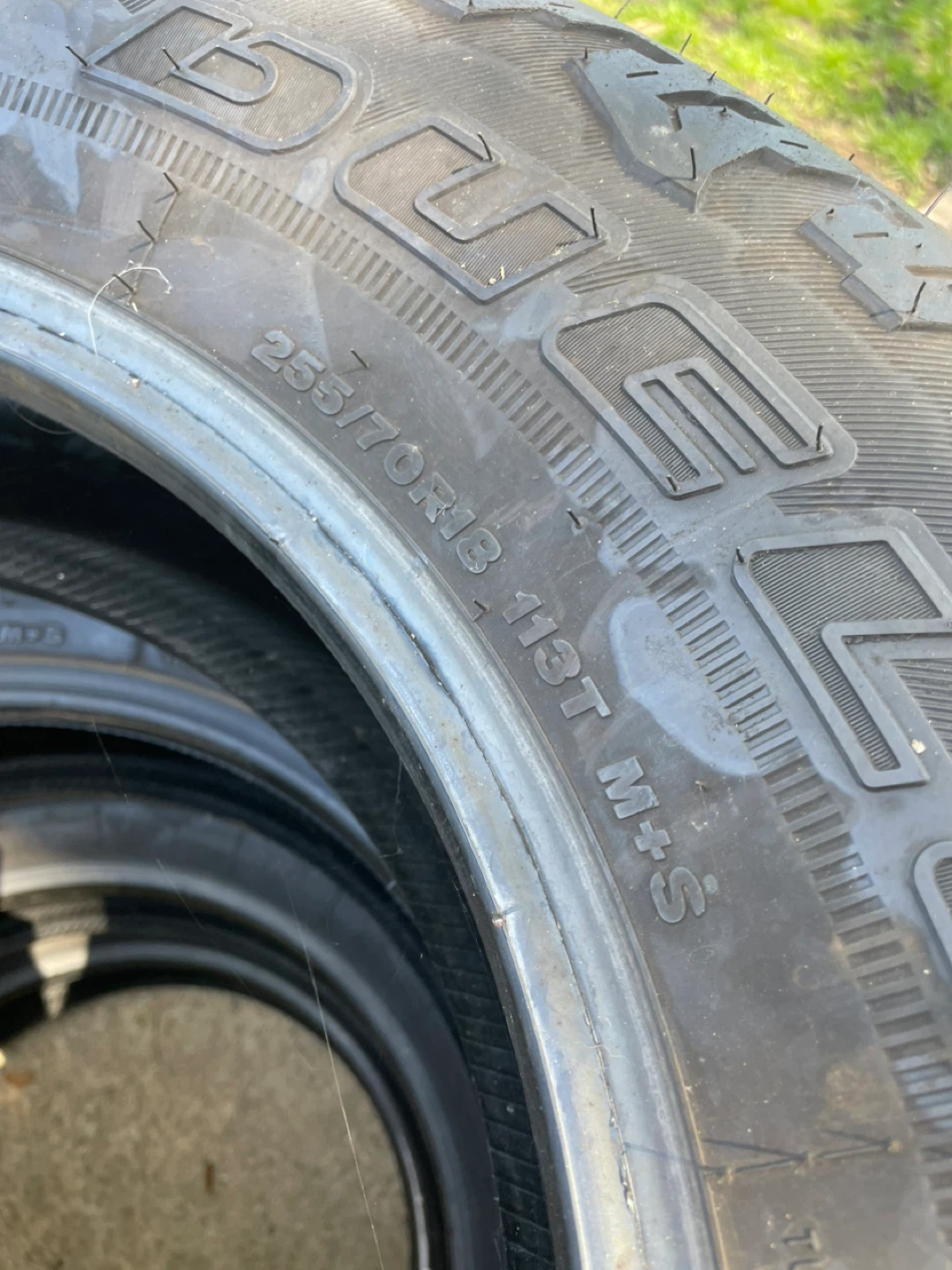 Bridgestone Dueler A/T Tire Set - 245/75R17 & 255/70R18 - photo 4