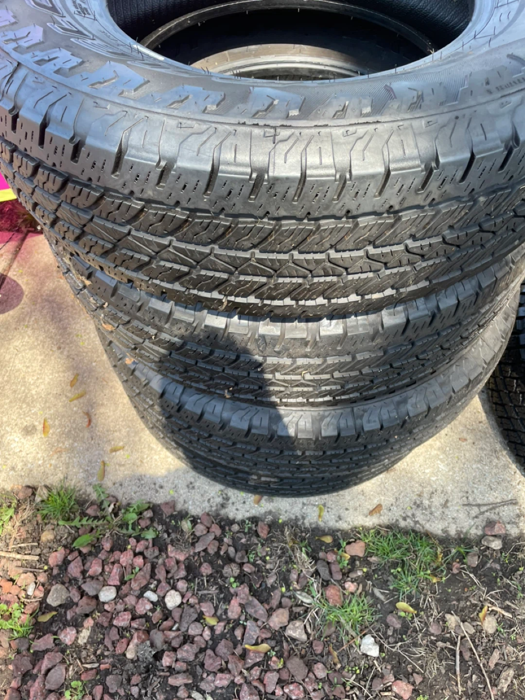 Bridgestone Dueler A/T Tire Set - 245/75R17 & 255/70R18