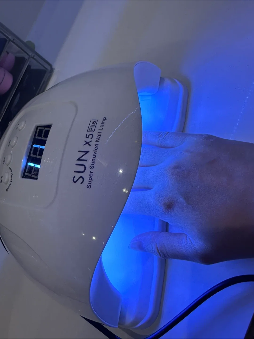 SUN X5 Plus LED Nail Dryer Lamp - Like New! image indicator(3)