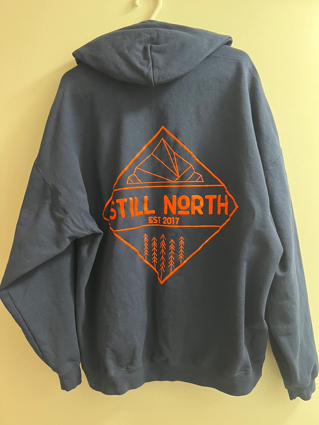 Cozy Still North Navy Blue Hoodie - Size 3XL - photo 3