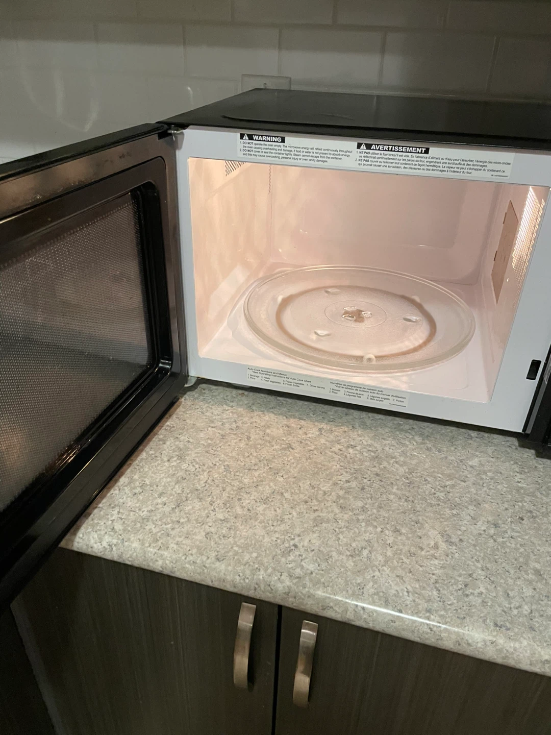 Panasonic 1100W High Power Microwave - photo 4