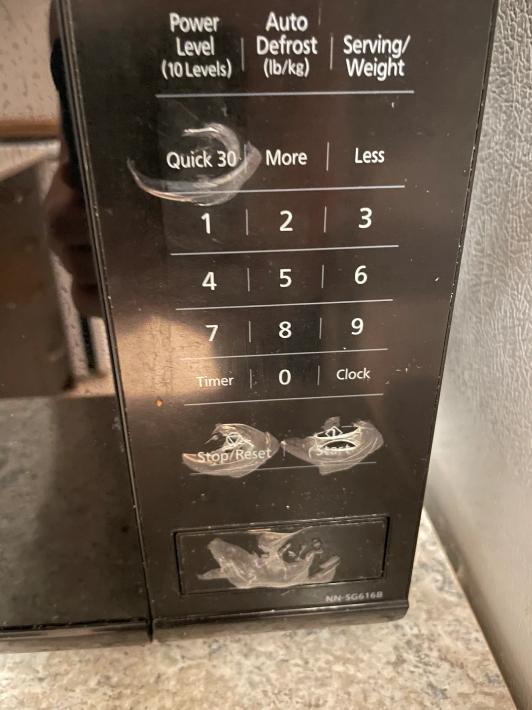 Panasonic 1100W High Power Microwave - photo 3