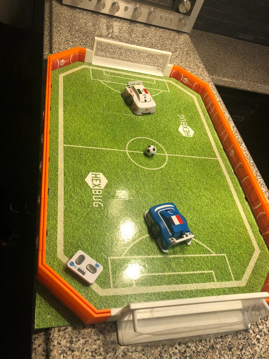 HEXBUG Soccer Arena with 2 RC Soccer Bots
