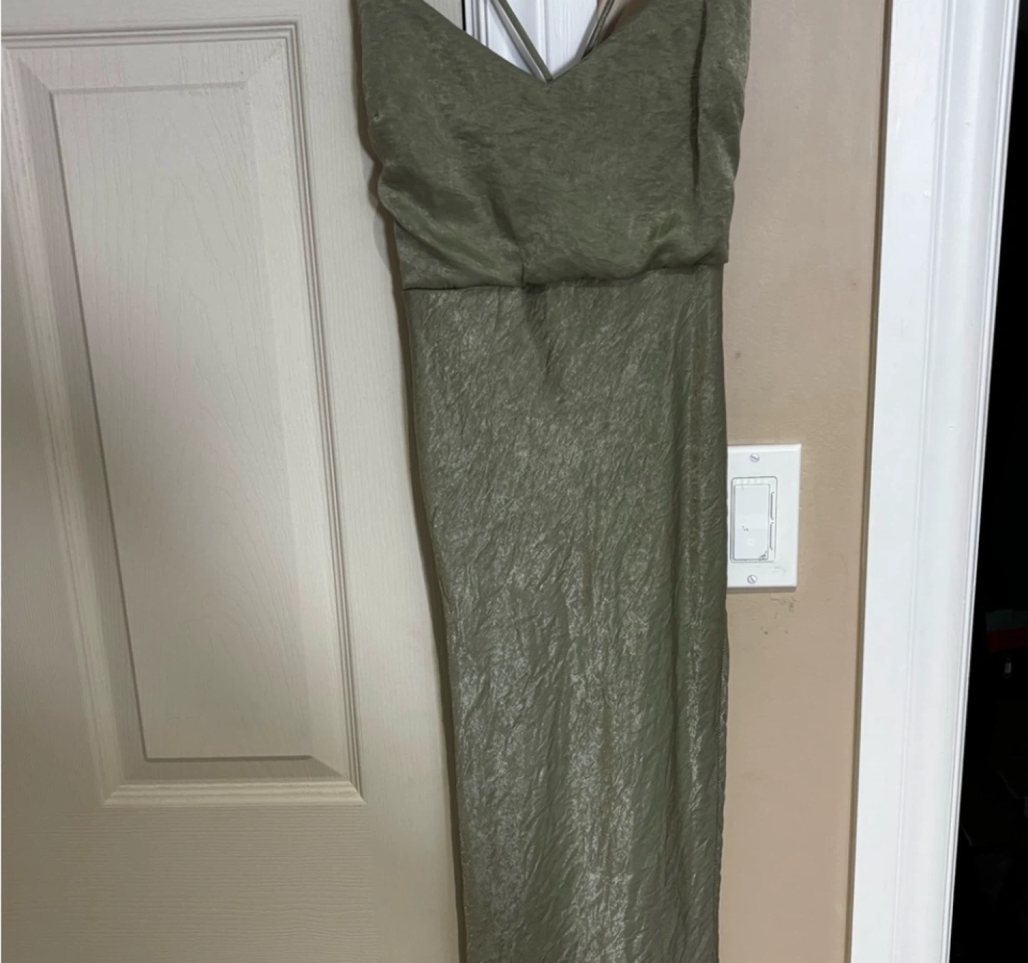 Hello Molly Olive Green Dress - Size XS - photo 2