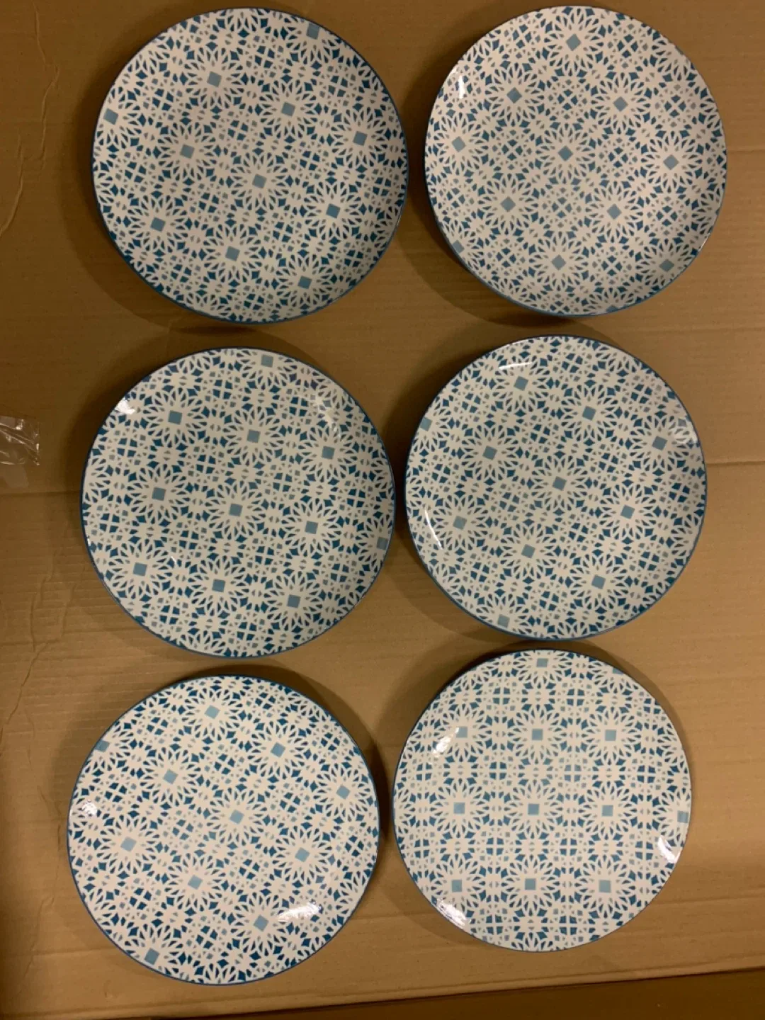 Stokes Porcelain Plates - Set of 6 thumbnail