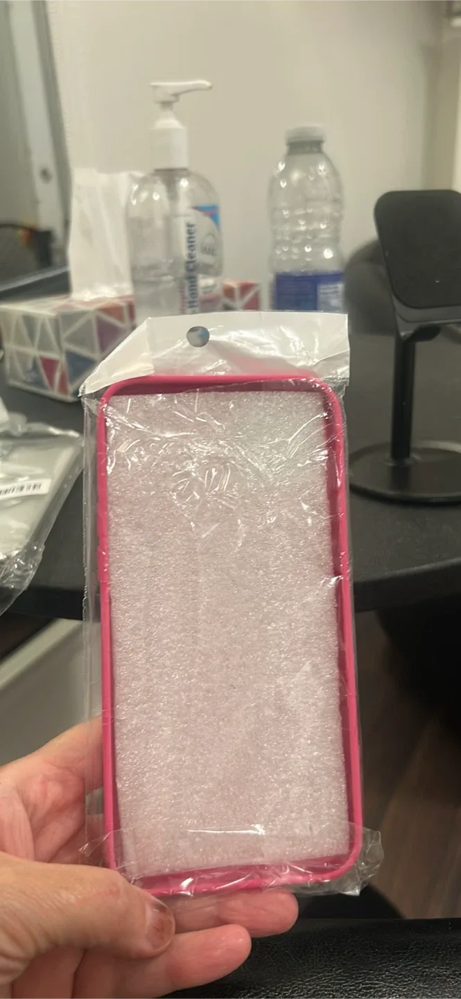 iPhone 14 Plus Case - Clear & Pink image indicator(3)