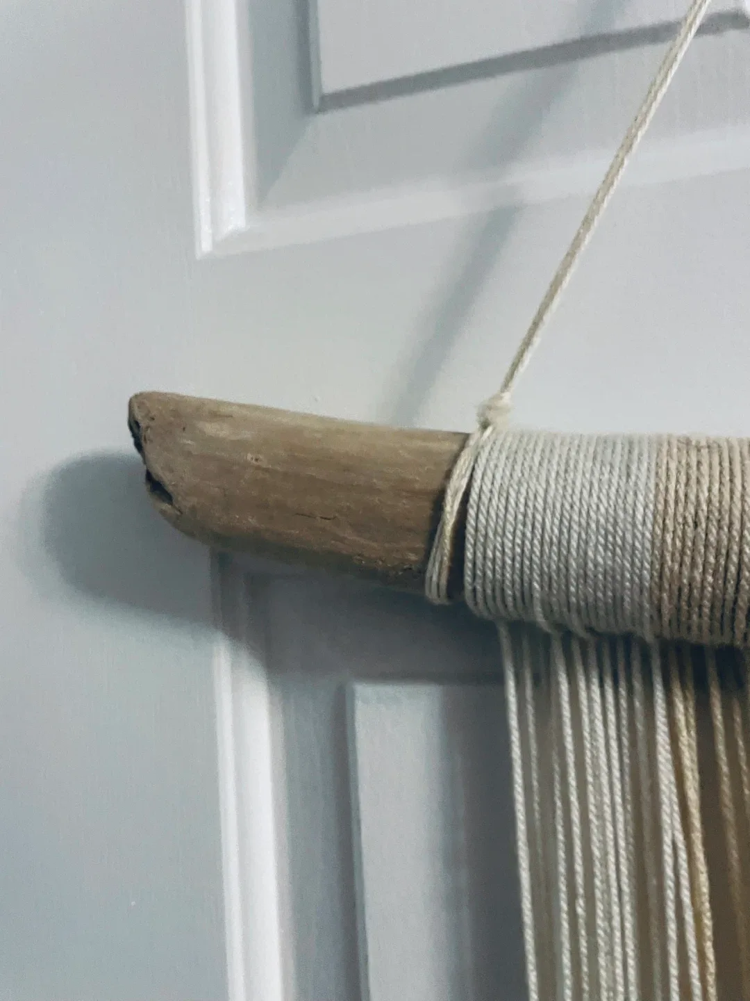 Macrame Wall Hanging with Driftwood image indicator(2)