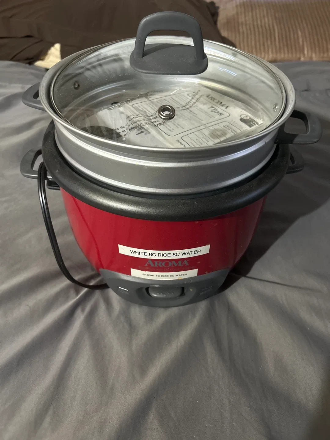 Aroma Rice Cooker Food Steamer image indicator(2)