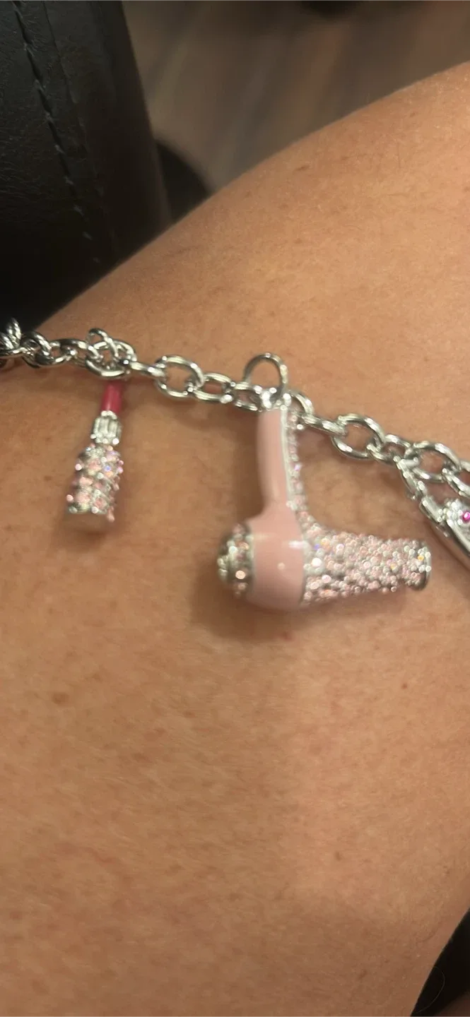 RUSK Charm Bracelet with Swarovski Crystals image indicator(6)