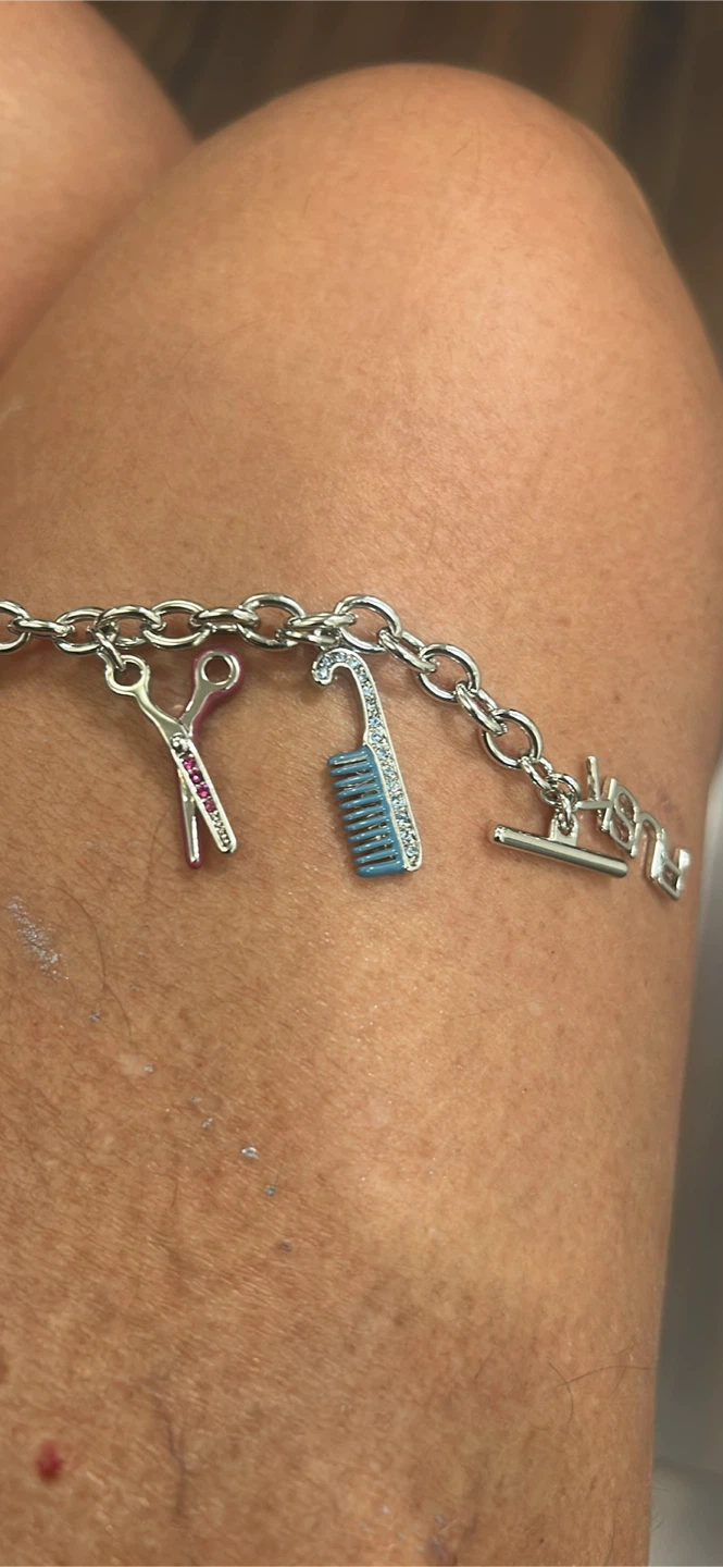 RUSK Charm Bracelet with Swarovski Crystals - photo 4