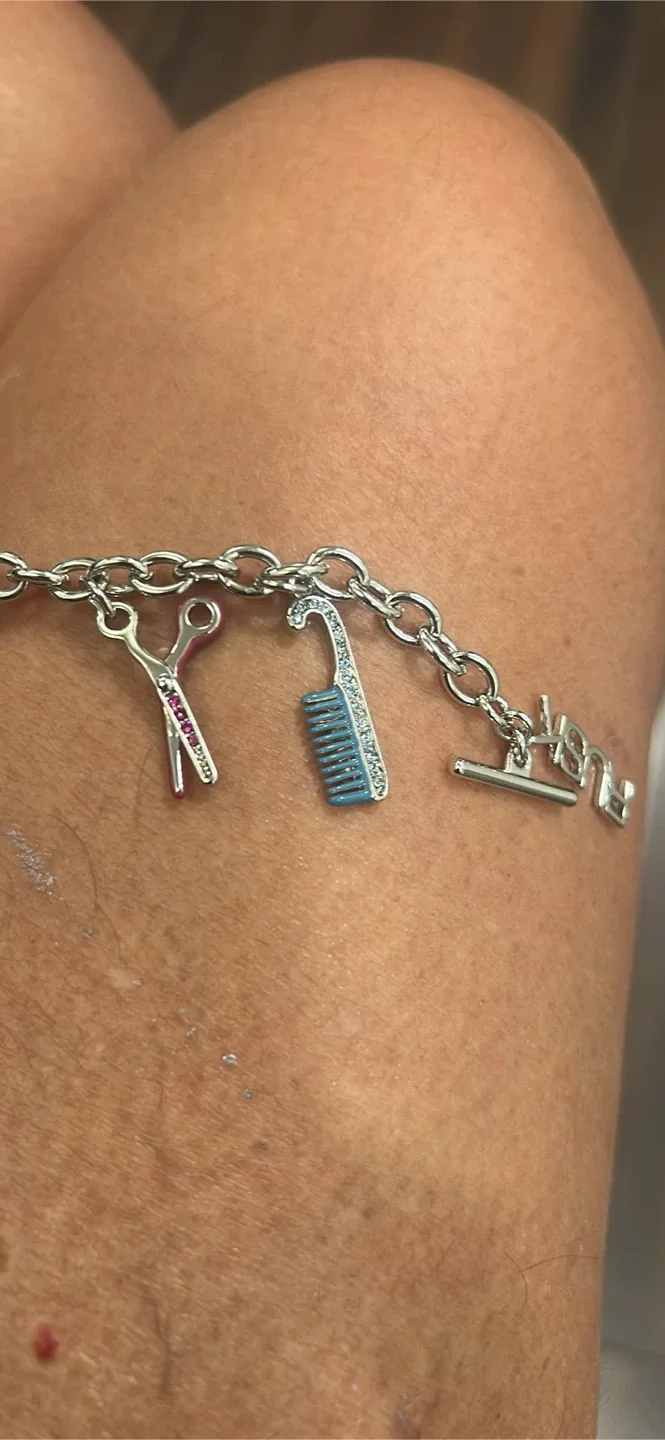 RUSK Charm Bracelet with Swarovski Crystals image indicator(4)