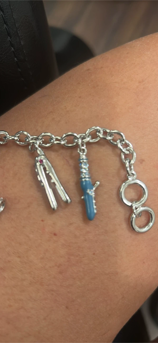RUSK Charm Bracelet with Swarovski Crystals - photo 5