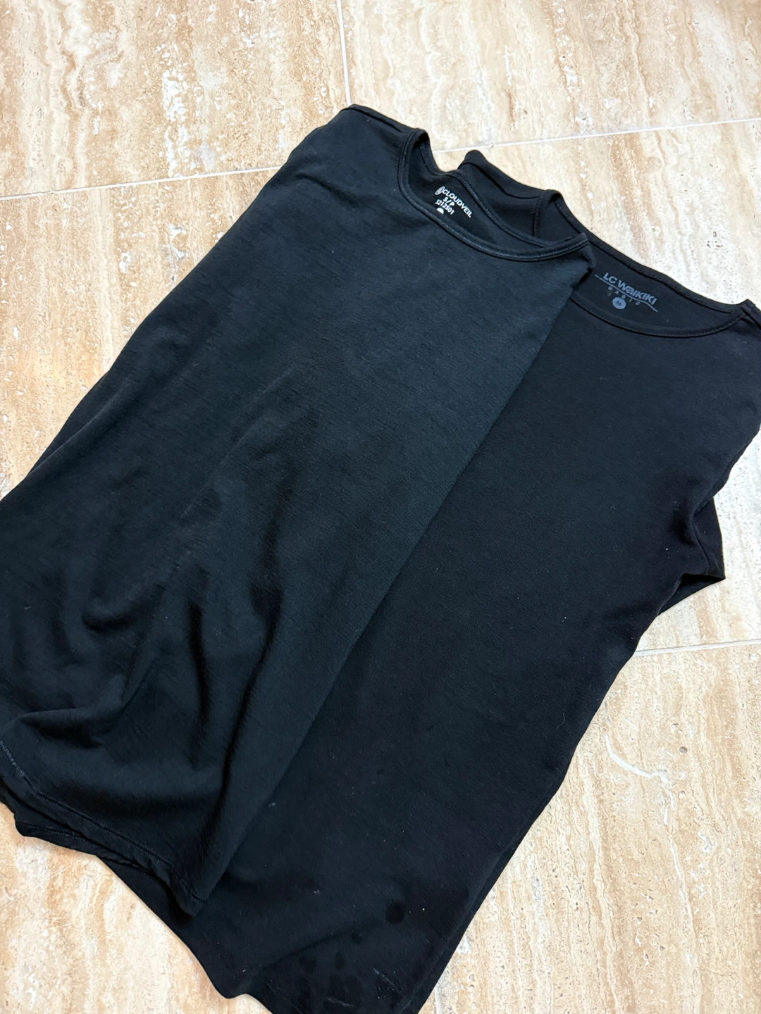 Gold Doveil & LC Waikiki Black Long Sleeve Shirts - Size S - photo 2