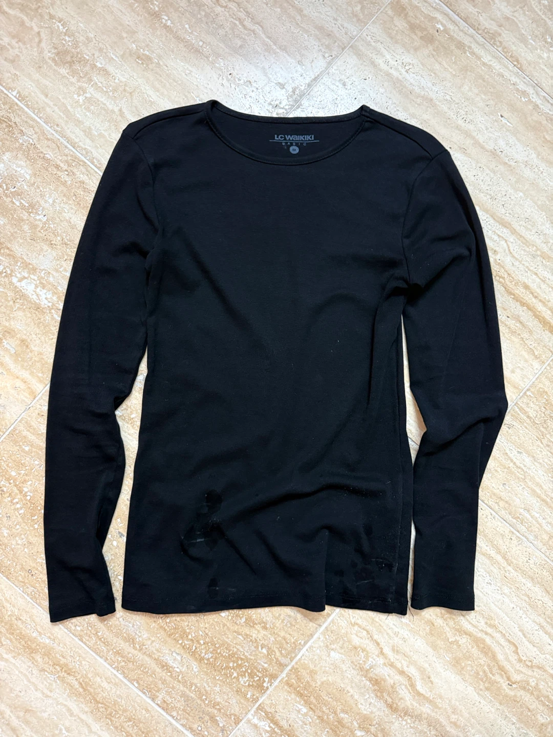 Gold Doveil & LC Waikiki Black Long Sleeve Shirts - Size S - photo 5