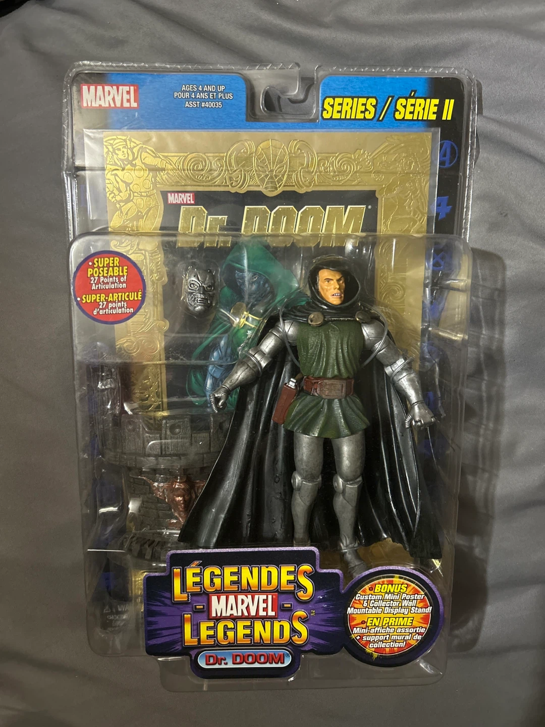 Marvel Legends Dr. Doom Series II Action Figure - New - photo 2