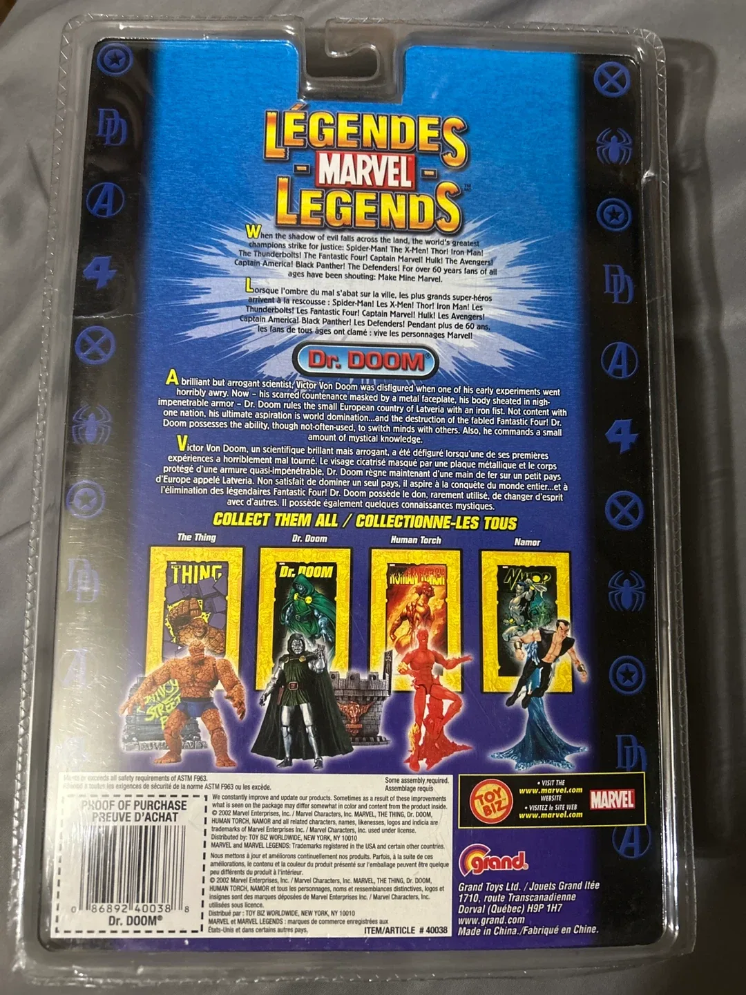 Marvel Legends Dr. Doom Series II Action Figure - New image indicator(3)