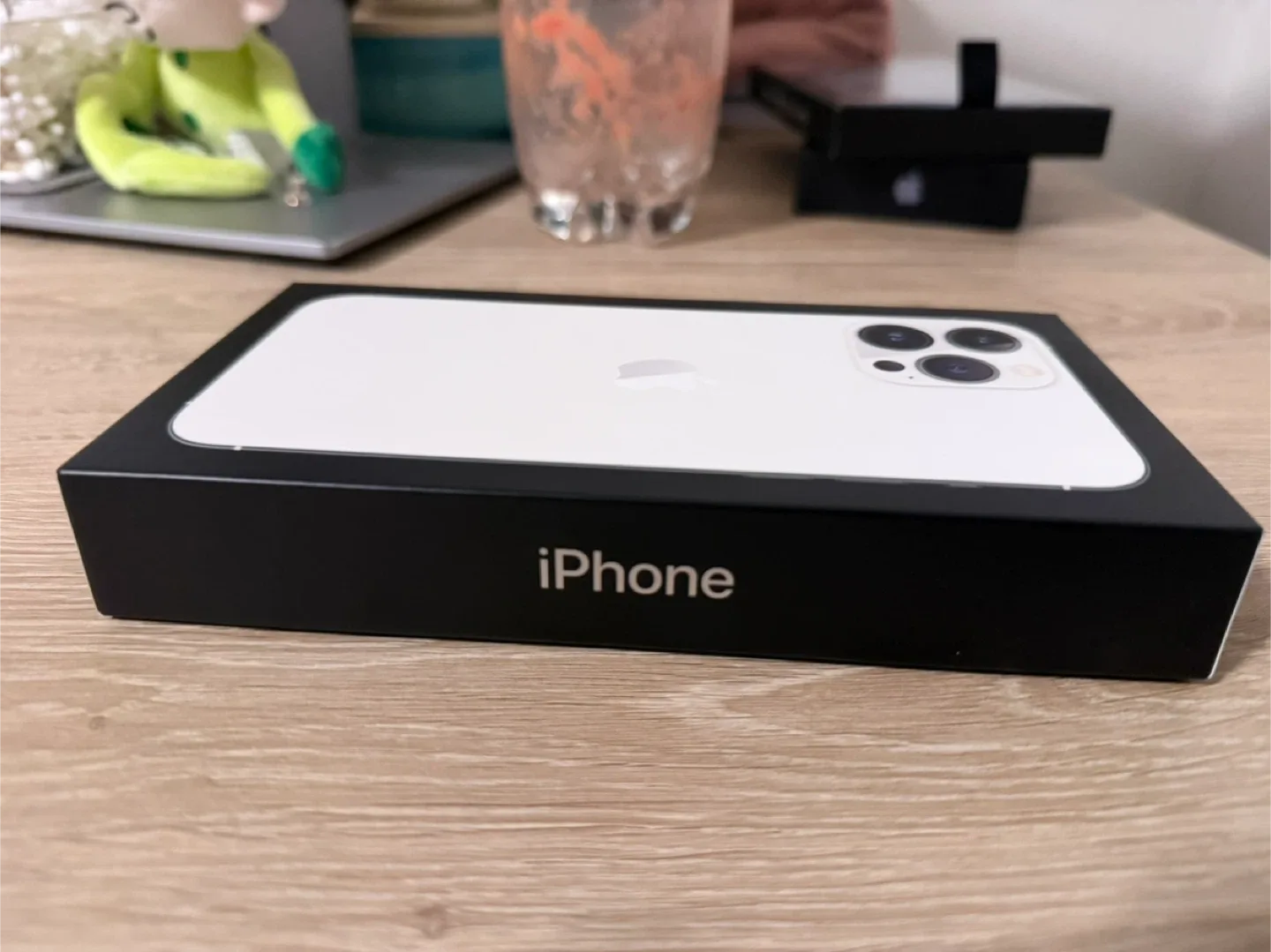 iPhone 13 Pro Max Silver in Box + Casetify phone case image indicator(3)