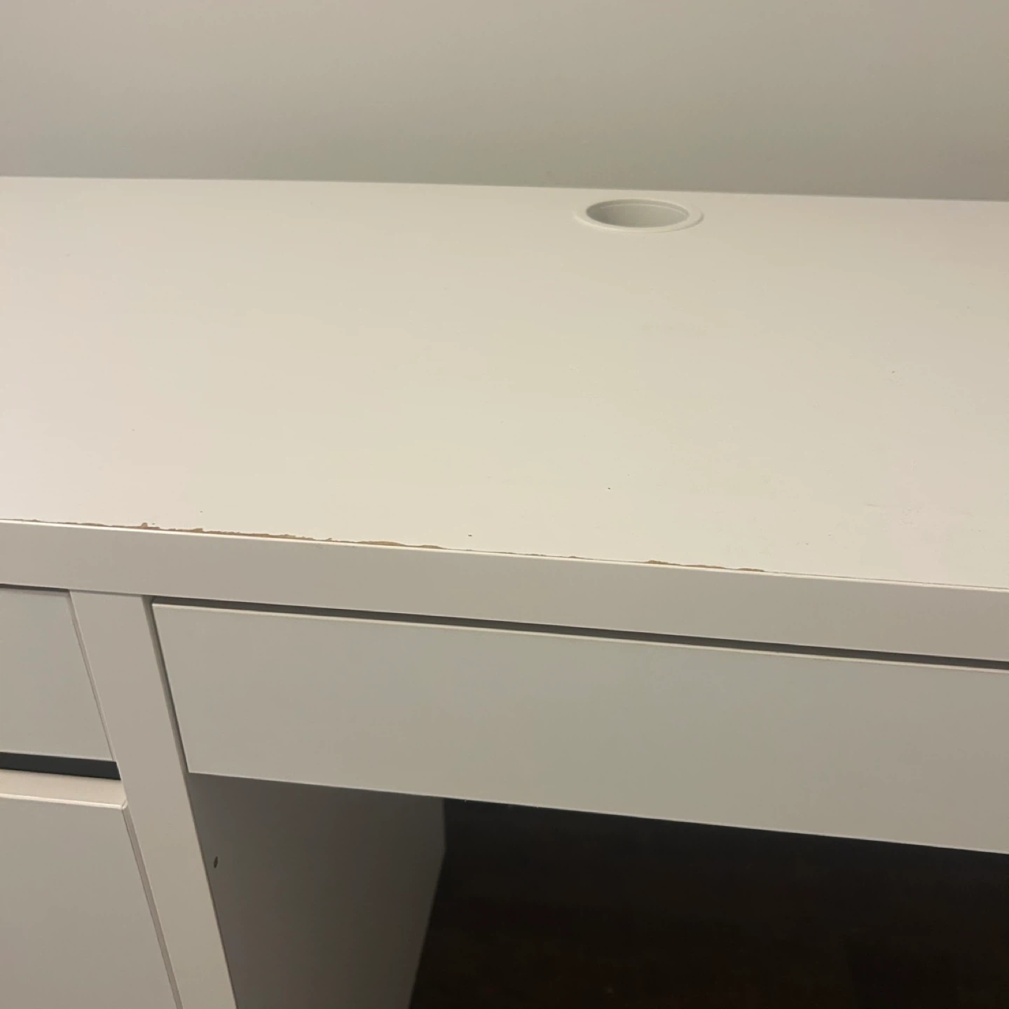 Must go by this weekend  IKEA MICKE Desk - White - photo 2