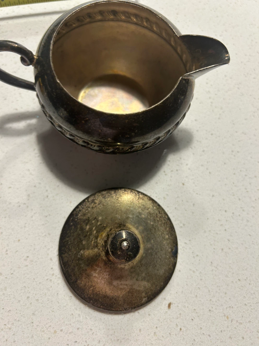 Vintage Silver Creamer - photo 3