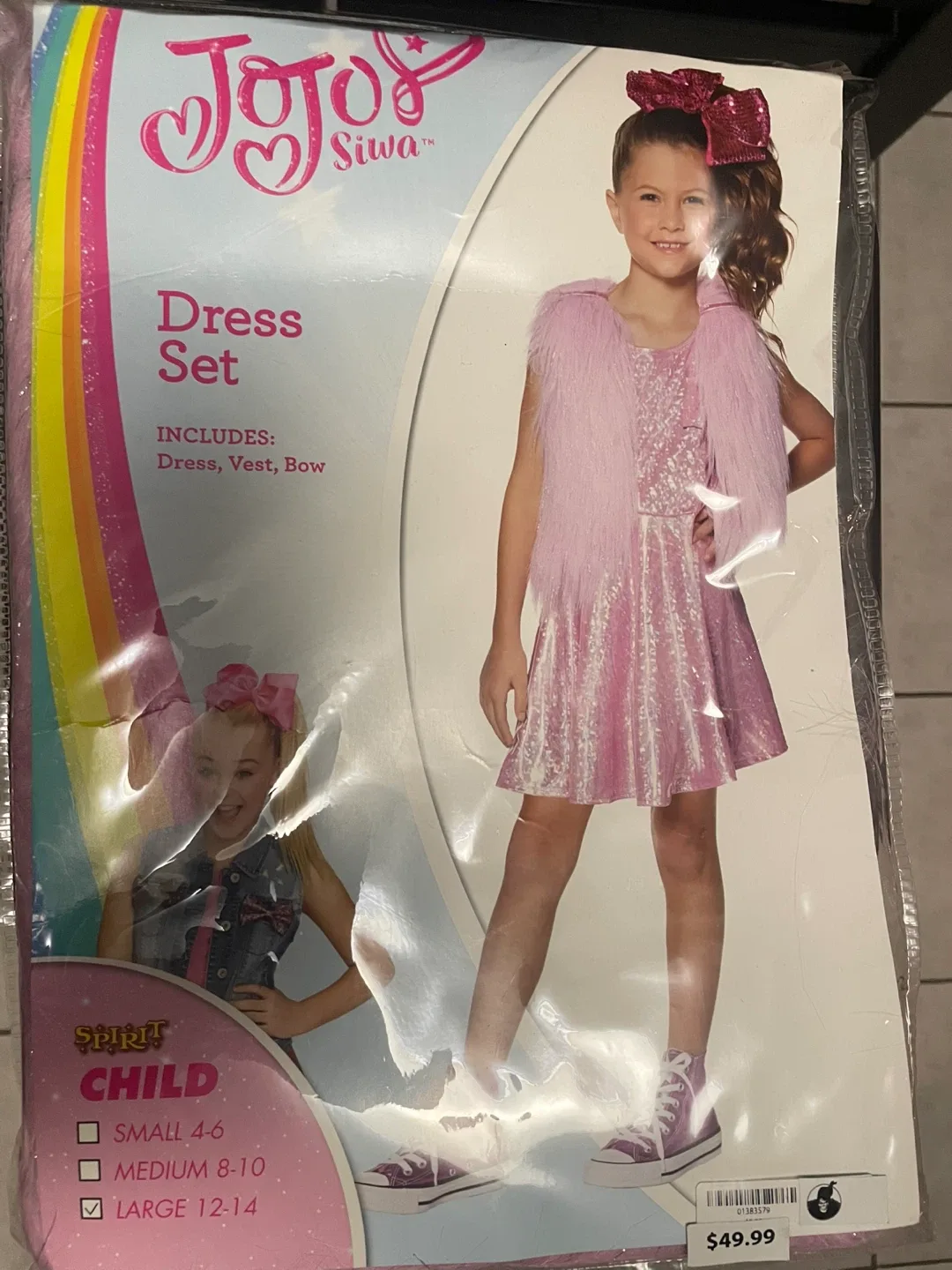 New JoJo Siwa Costume - Size Large (12-14) thumbnail