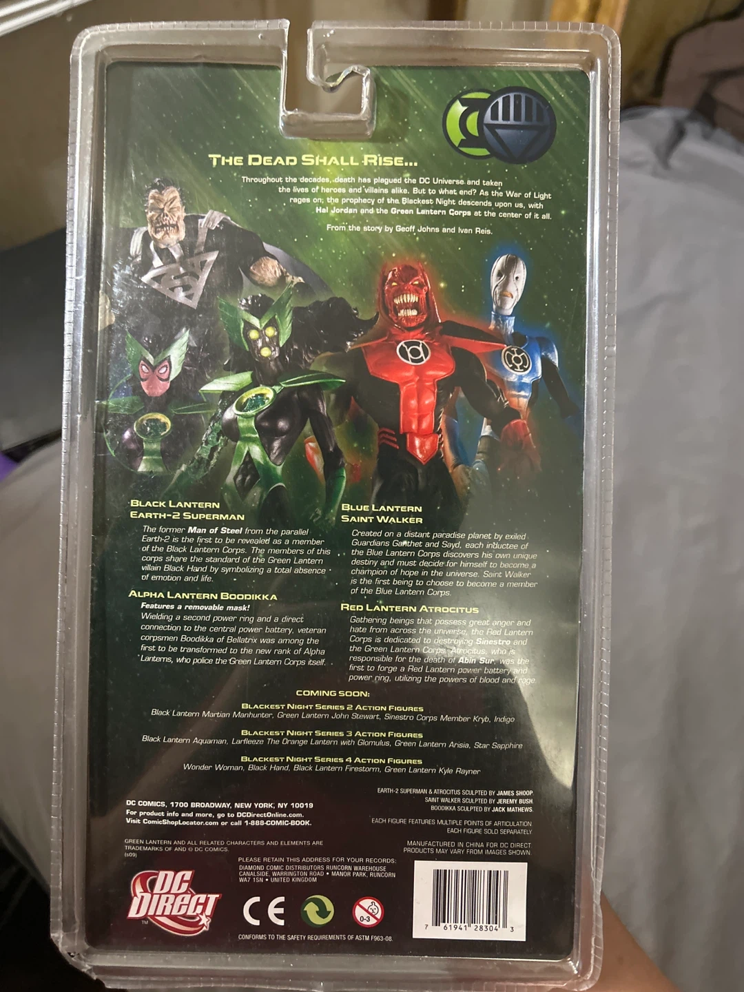 DC Direct Blackest Night Earth-2 Superman Action Figure - photo 3