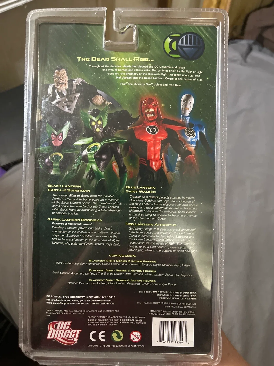 DC Direct Blackest Night Earth-2 Superman Action Figure image indicator(3)