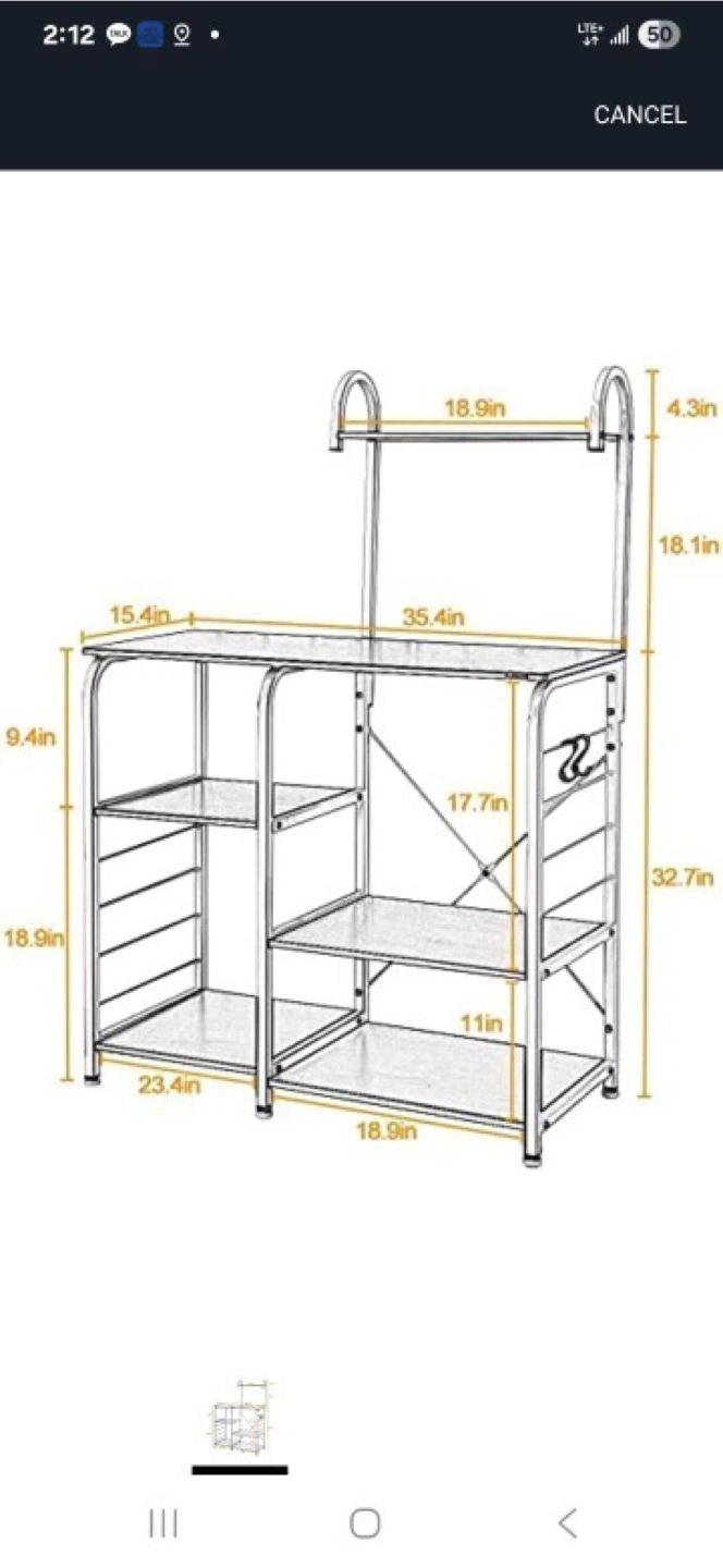 Kitchen Storage Shelf - photo 2