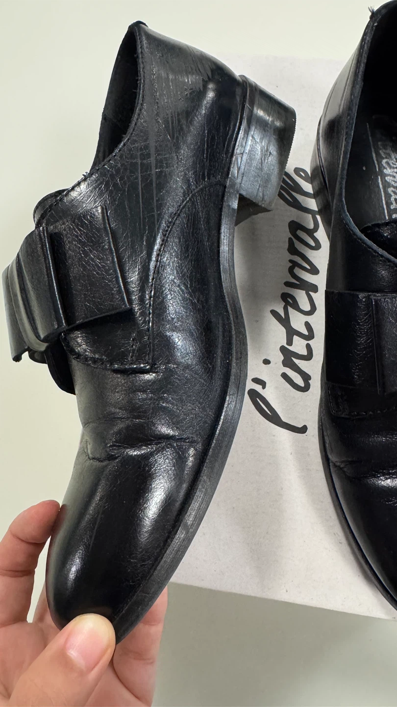 L'intervalle Black Leather Shoes Size 38 - photo 2