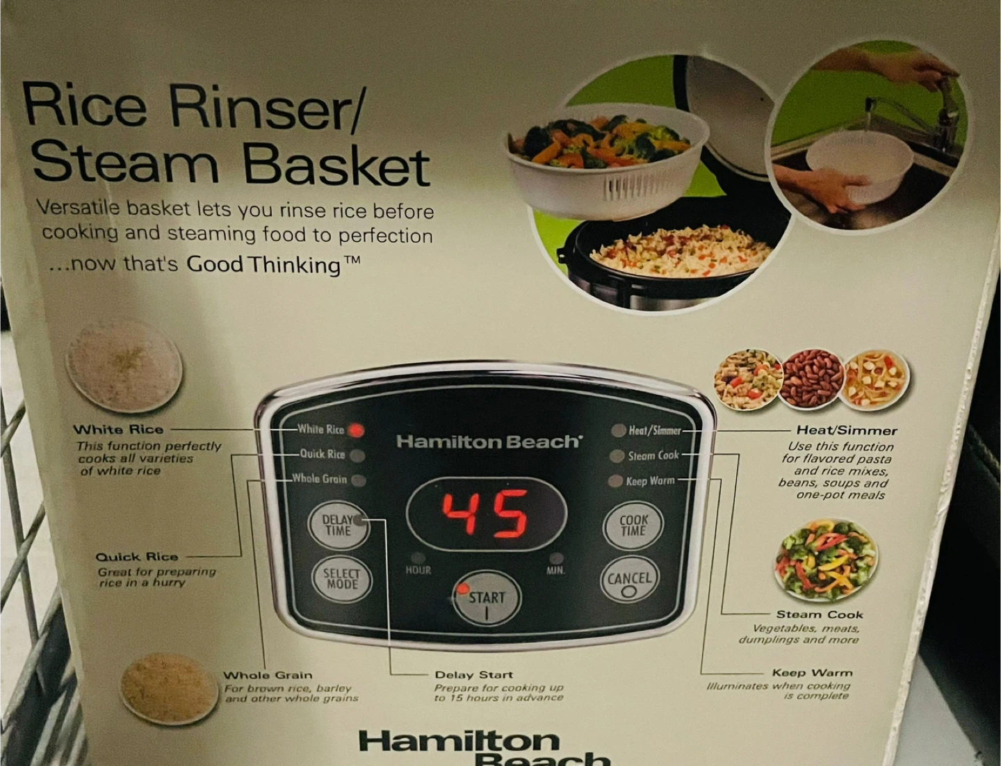 Hamilton Beach Rice Cooker - photo 2