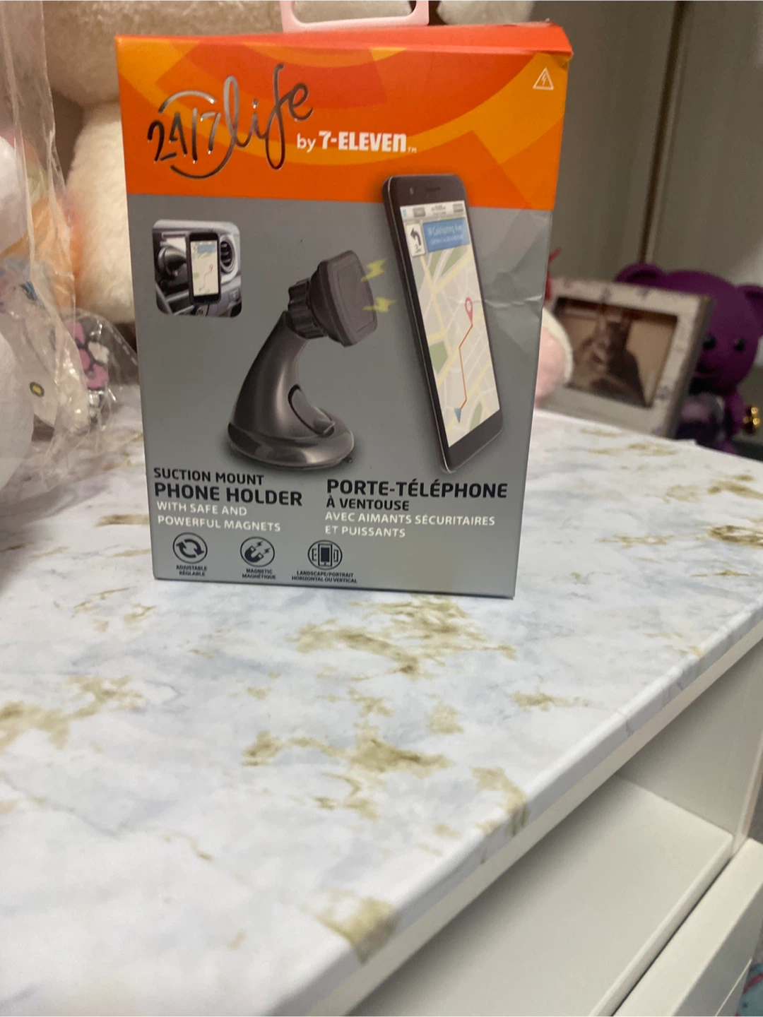 24/7 Life by 7-Eleven Suction Mount Phone Holder