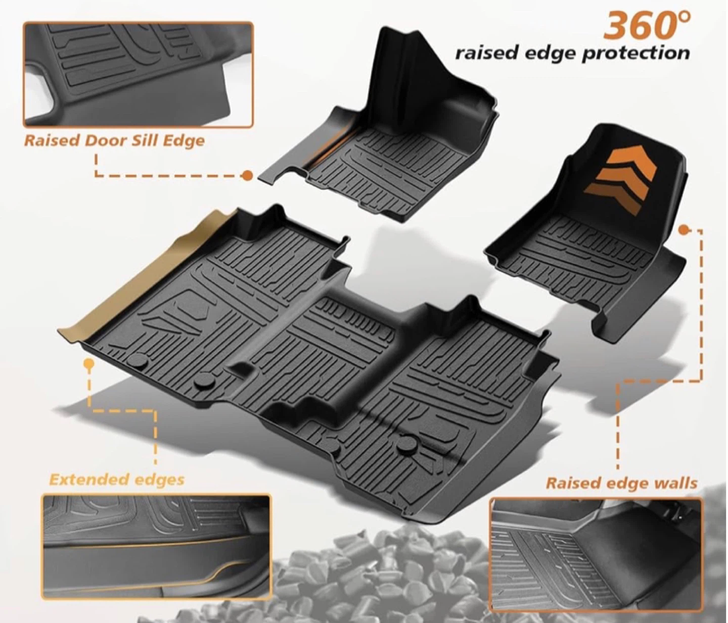 Triple A Liners Floor Mats for Silverado EV WT - photo 3