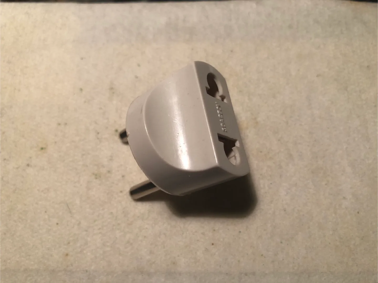 #freecycle Travel Adapter Plug - N.A. to EU thumbnail