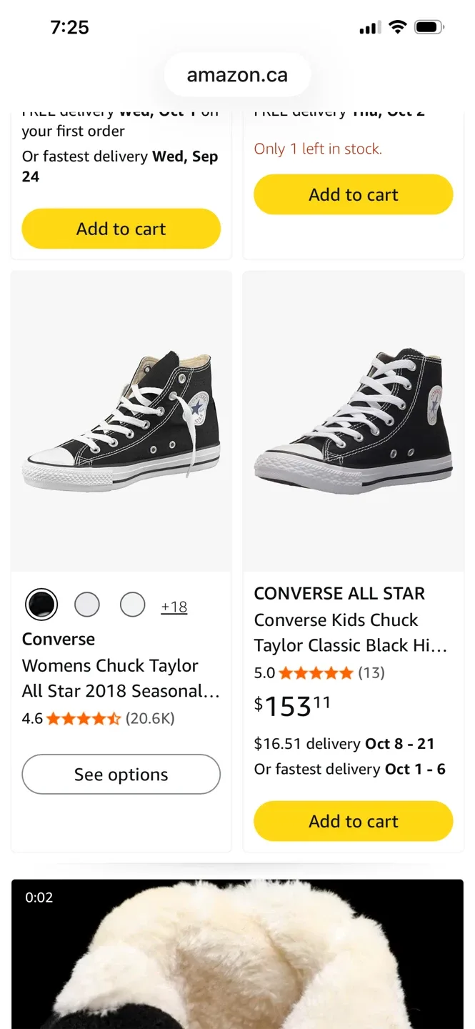 Converse All Star High Top - Youth Size 13 image indicator(6)