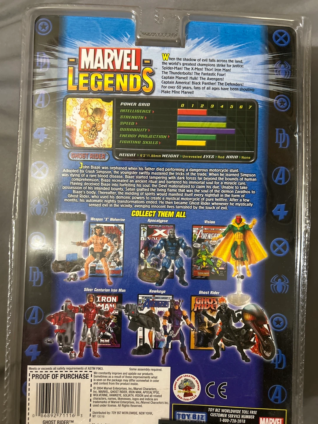 Marvel Legends Ghost Rider Series VII Action Figure - photo 2