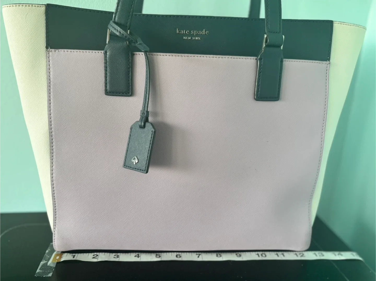 Kate Spade Tote Bag - Lavender, Cream & Black image indicator(3)
