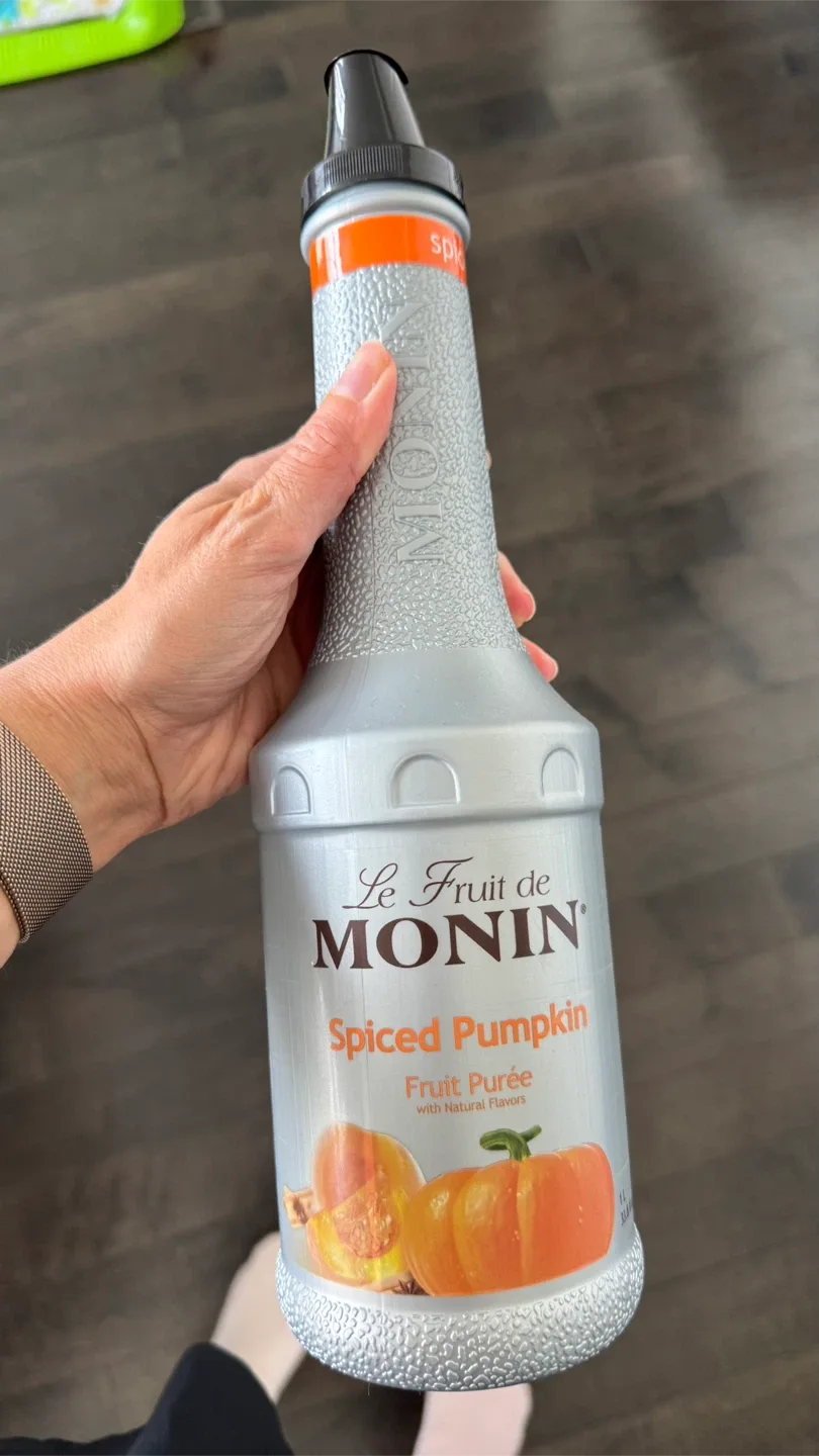 Monin Spiced Pumpkin Fruit Puree thumbnail
