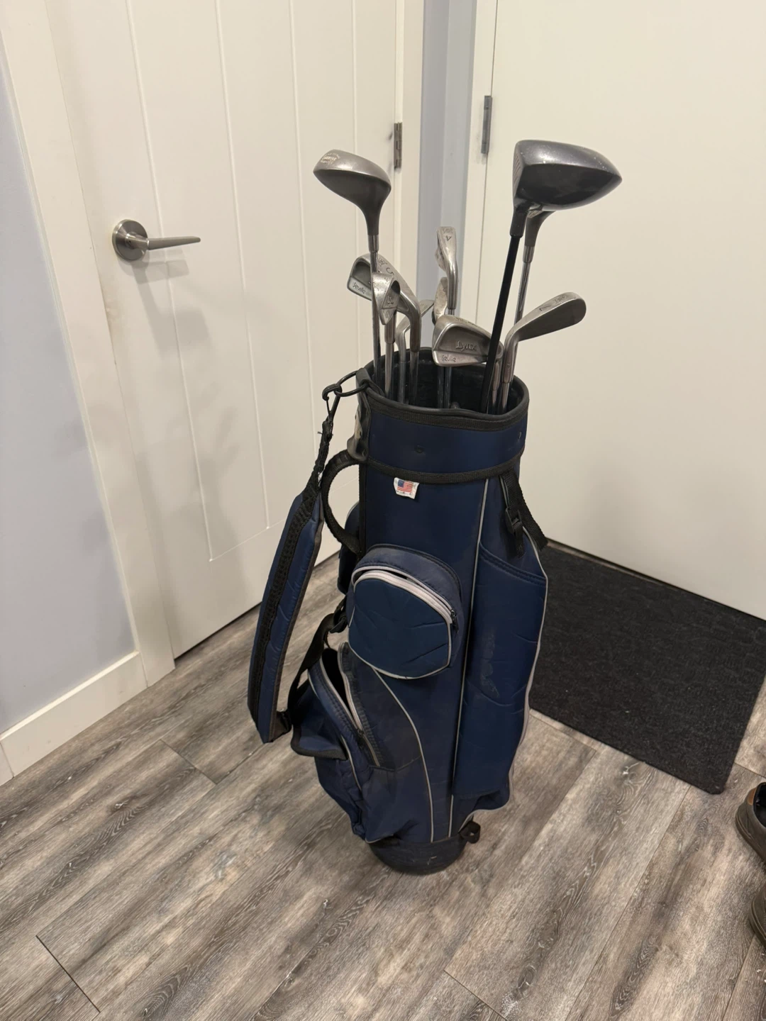 Seville Lynx Irons/Spalding woods full golf club set