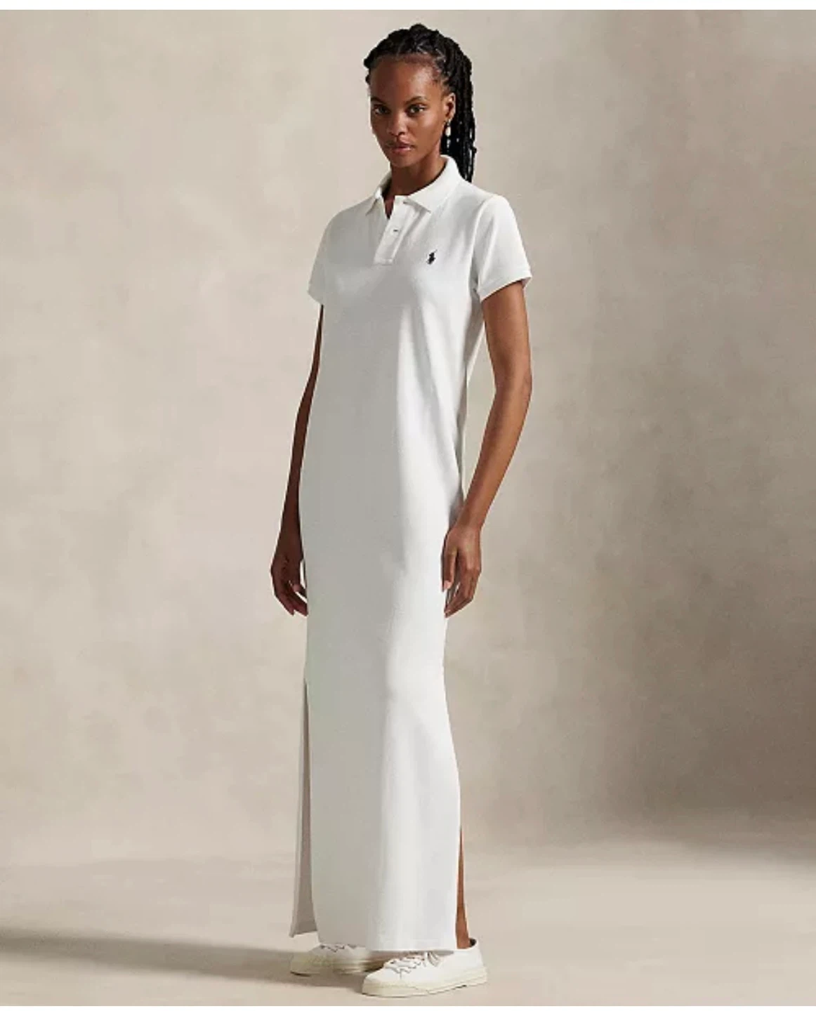 Ralph Lauren White Polo Dress - Size M - photo 2