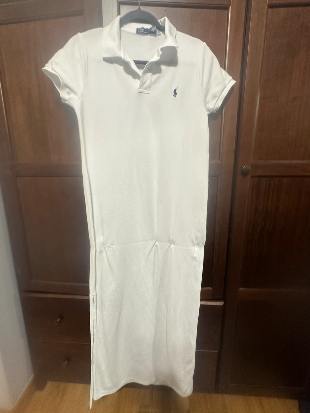 Ralph Lauren White Polo Dress - Size M - photo 3