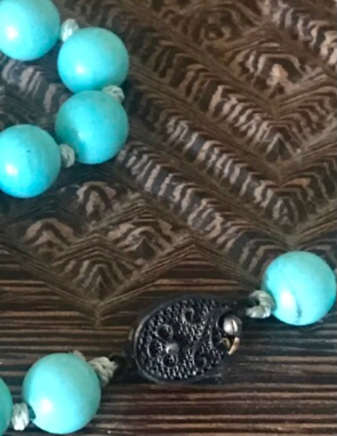 Elegant Vintage Turquoise Necklace image indicator(3)