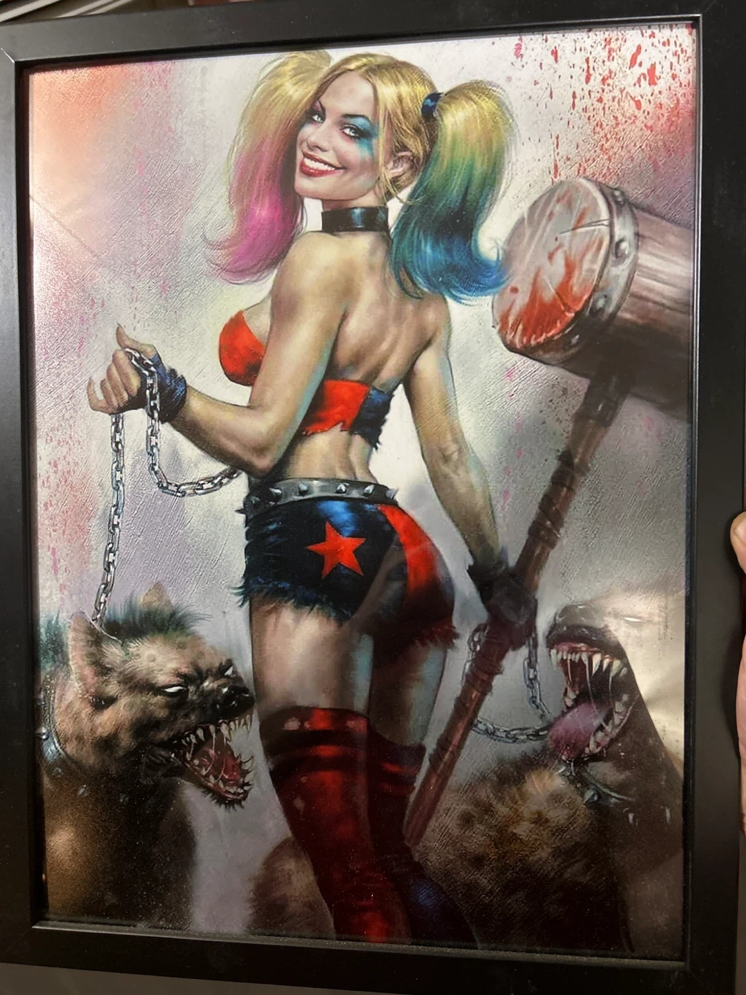 Framed Harley Quinn Print - photo 2