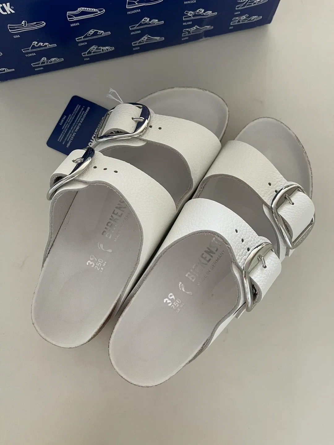 Birkenstock Arizona leather White Sandals image indicator(6)