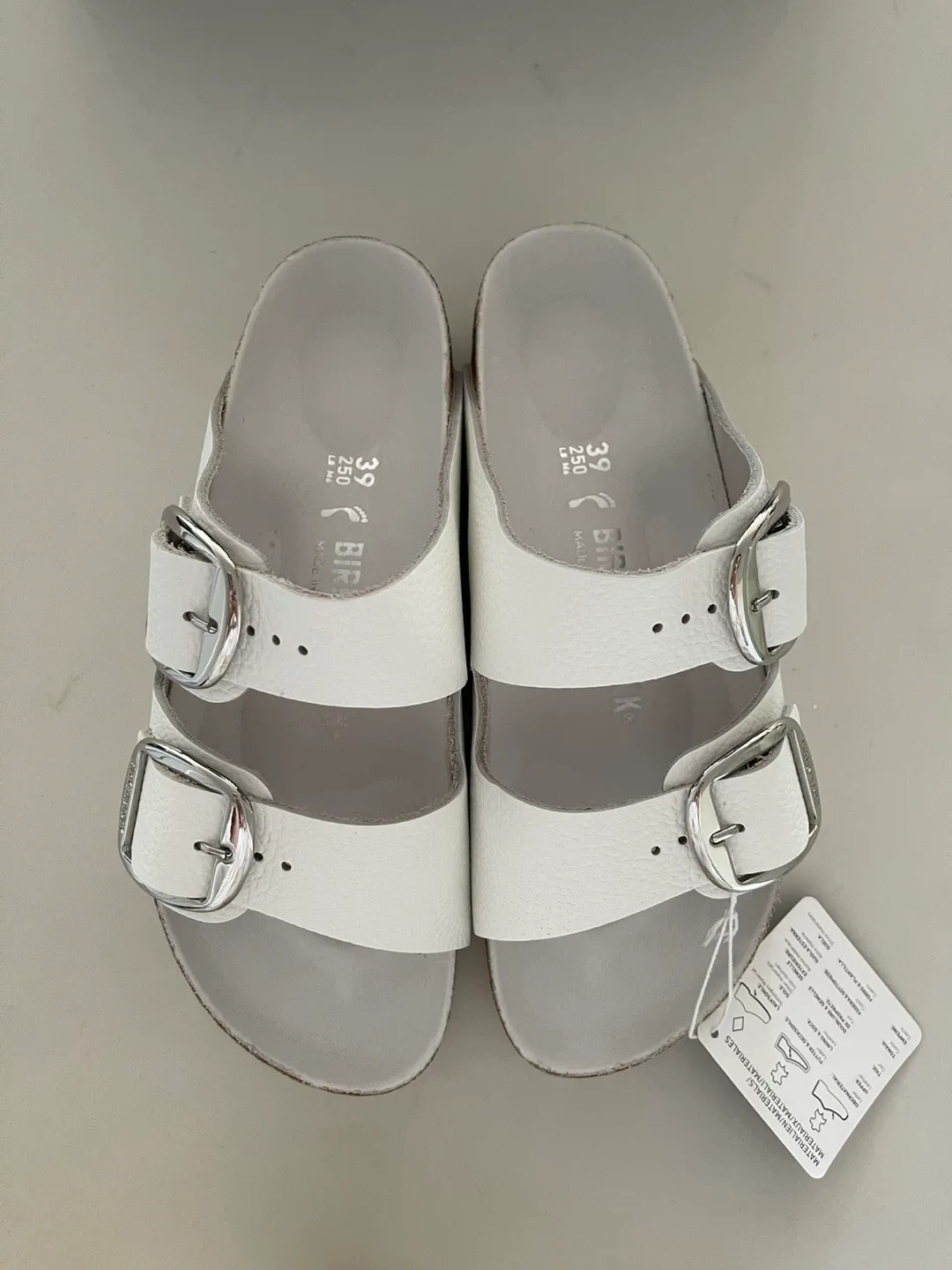Birkenstock Arizona leather White Sandals image indicator(5)